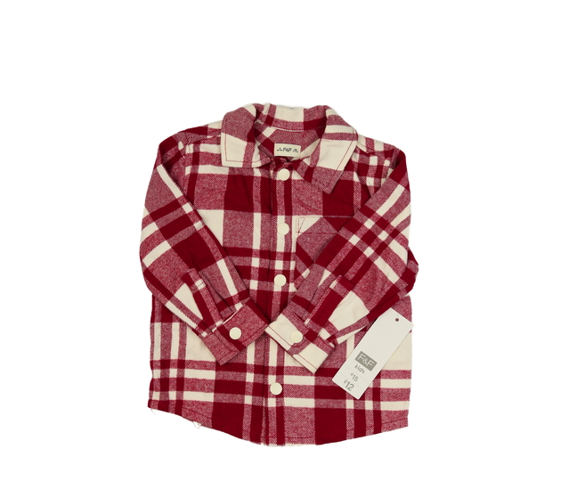Nová červená kostkovaná košile F&F