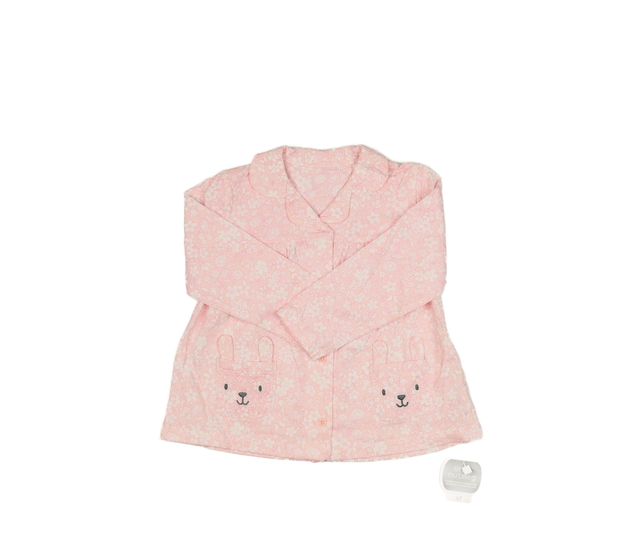 Nová růžová košile s květinami Nutmeg