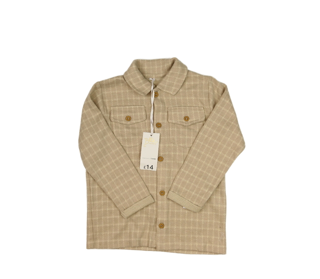 Nová modrá hebká teplejší košile George