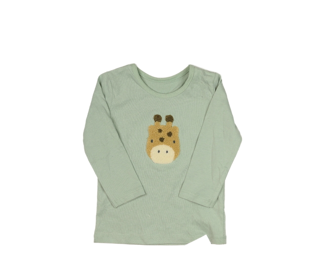 Nové zelené triko se žirafou George