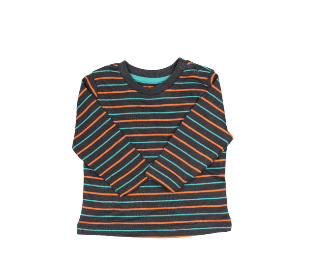 Tmavé pruhované triko Nutmeg