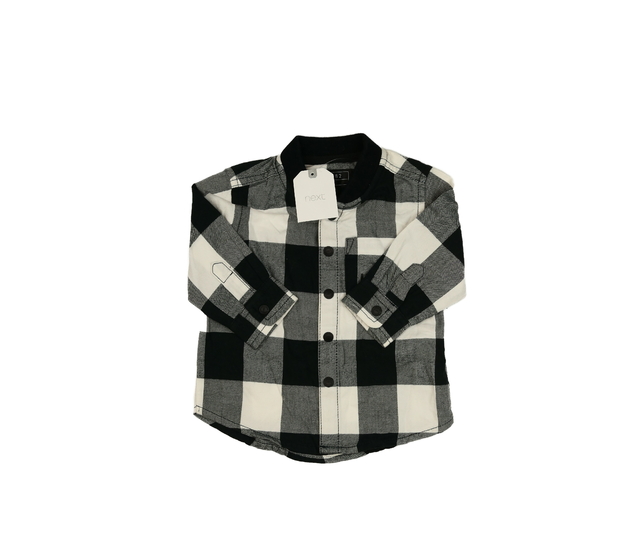 Nová černo-bílá košile Next