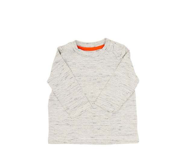 Šedé melírované triko F&F