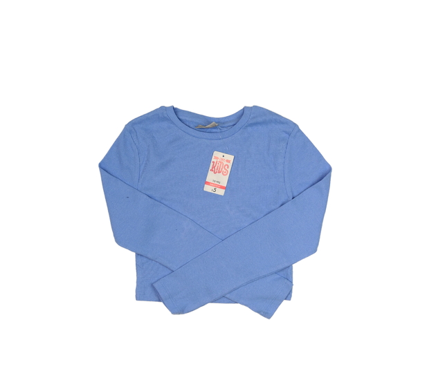 Nový modrý crop top