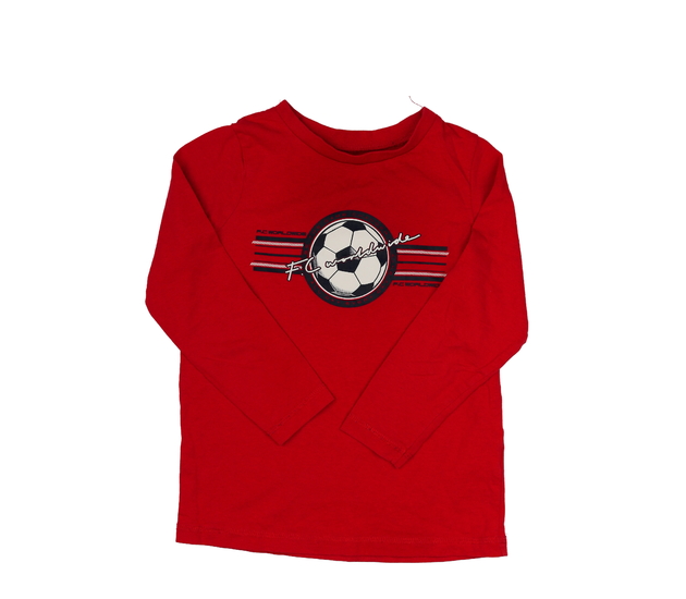 Červené triko s míčem George
