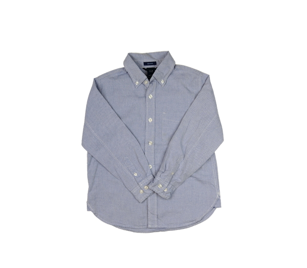 Modrá melírovaná košile Gap