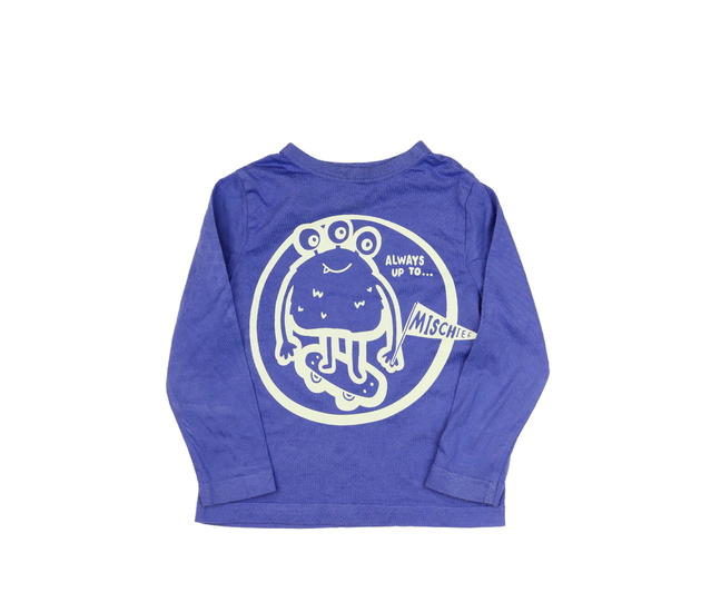 Modré triko s příšerkou George 