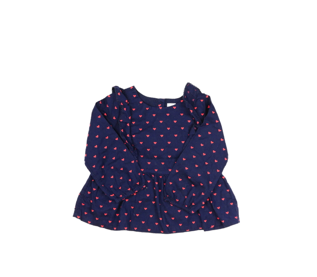 Tmavě modrá halenka s volánky Gap