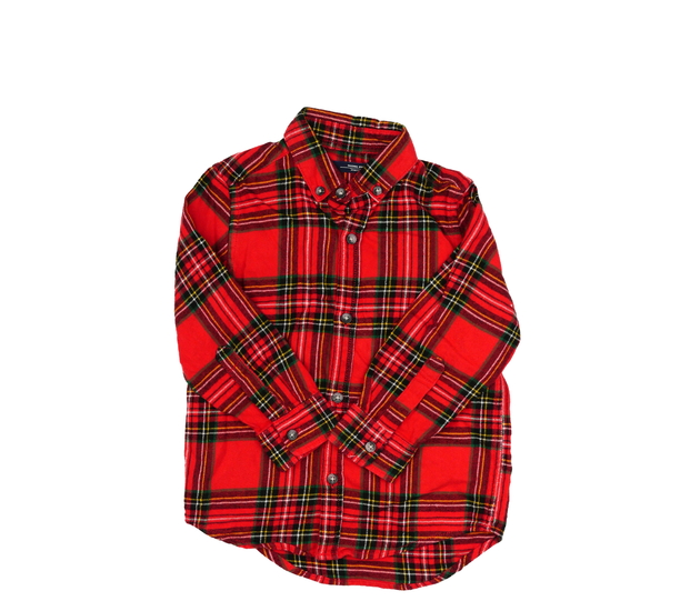 Červená vzorovaná košile Next