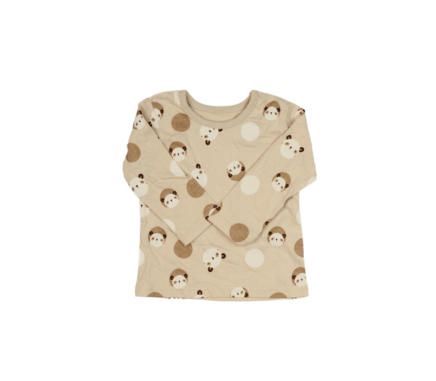 Hnědé triko se zvířátkem George