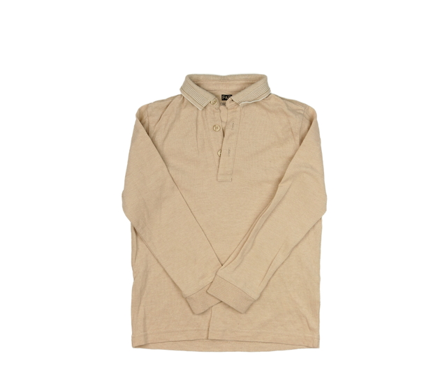 Hnědé triko s límečkem F&F