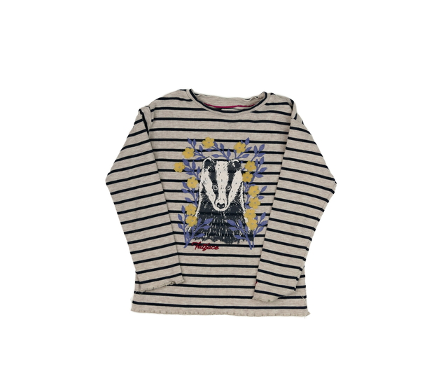 Pruhované triko se zvířátkem Fatface