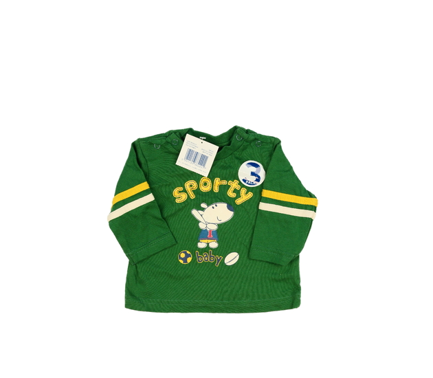 Nové zelené triko s obrázkem Tu 