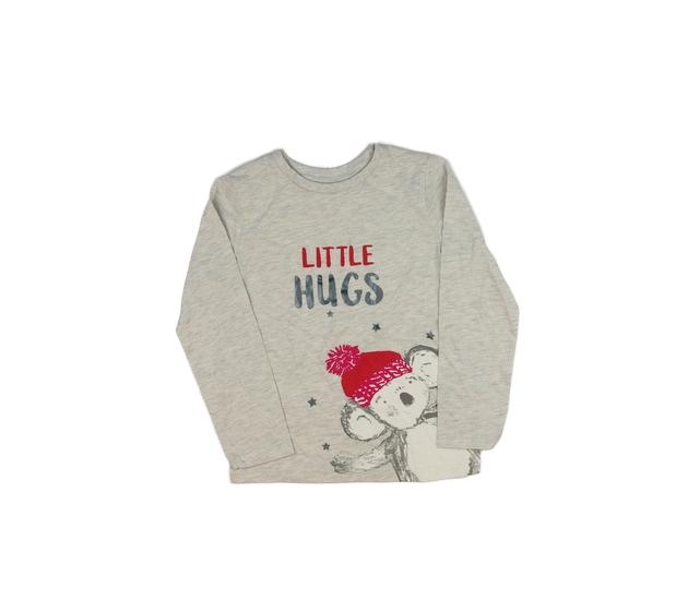 Šedé triko s koalou Nutmeg