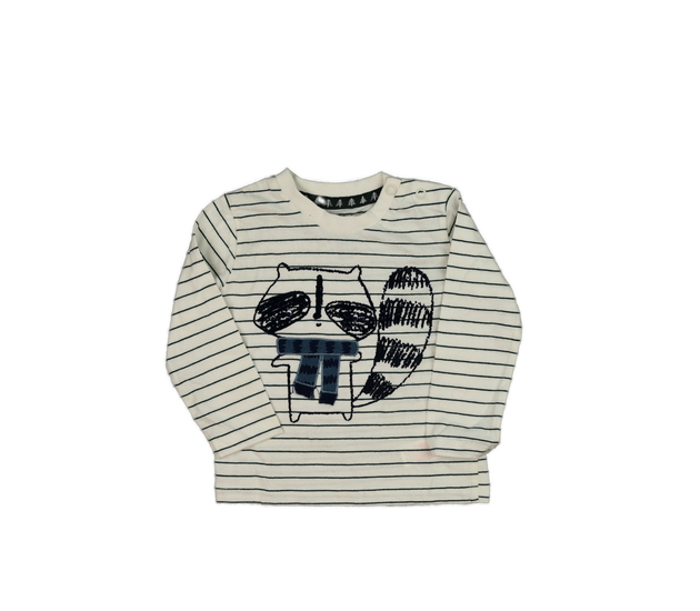 Pruhované triko se zvířátkem F&F