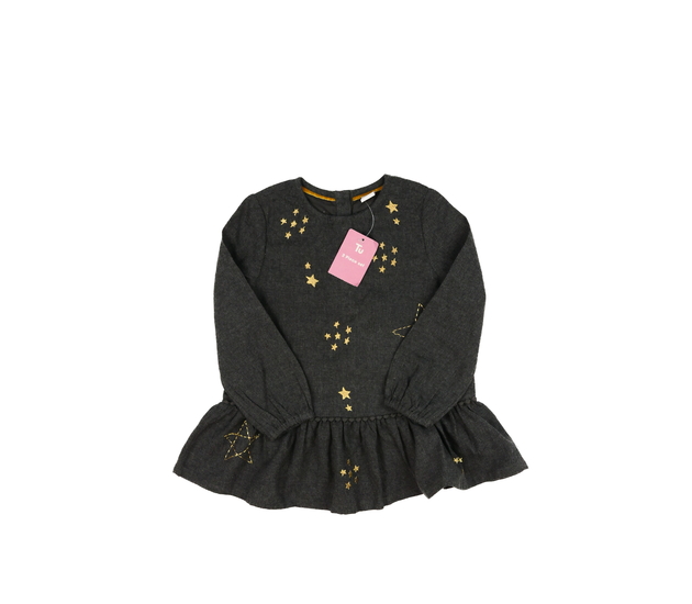 Nová šedo-zlatá halenka Tu 