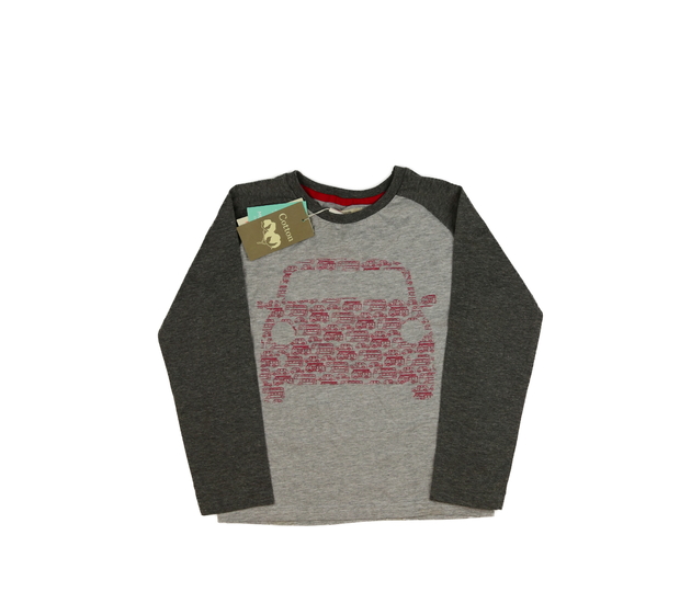 Nové šedé triko s auty Monsoon 