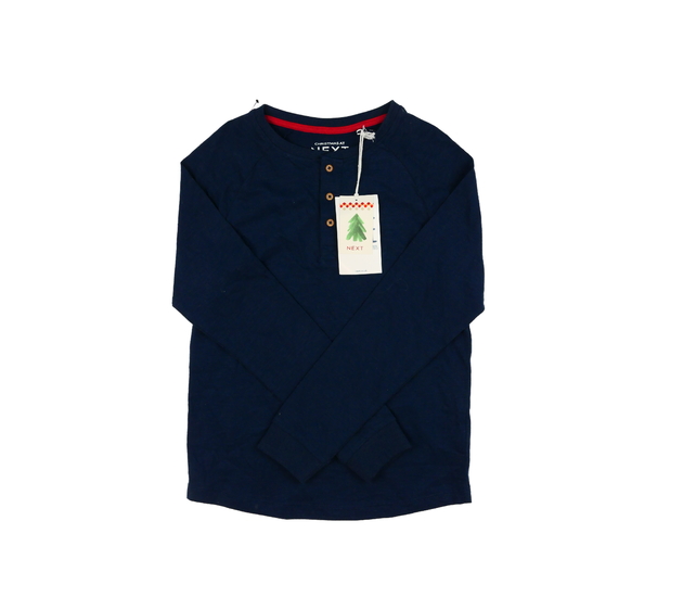 Nové tmavě modré triko s knoflíčky M&S