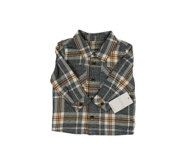 Nová šedo-hnědá košile 