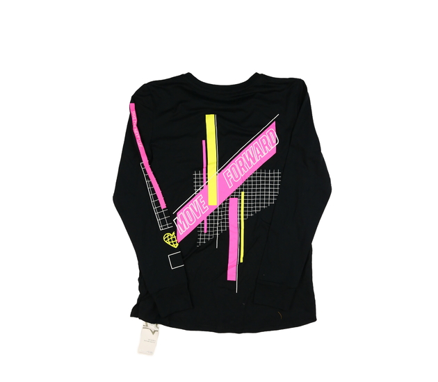 Nové černé sportovní triko 