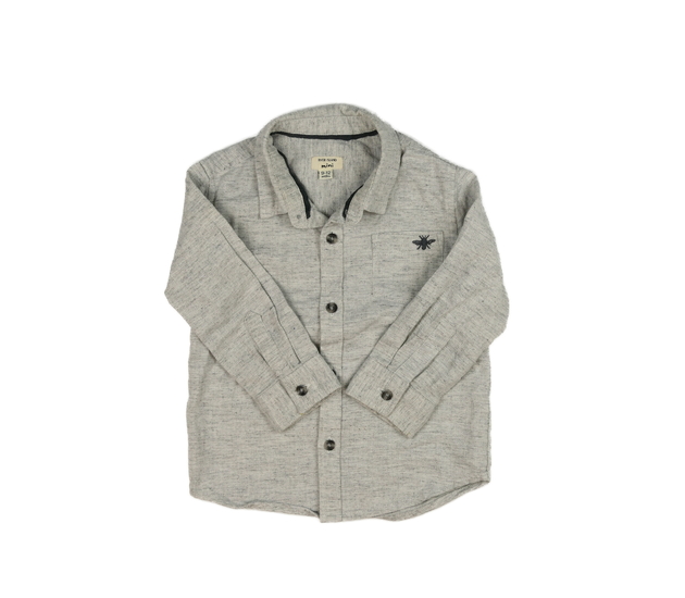 Šedá melírovaná košile River Island 