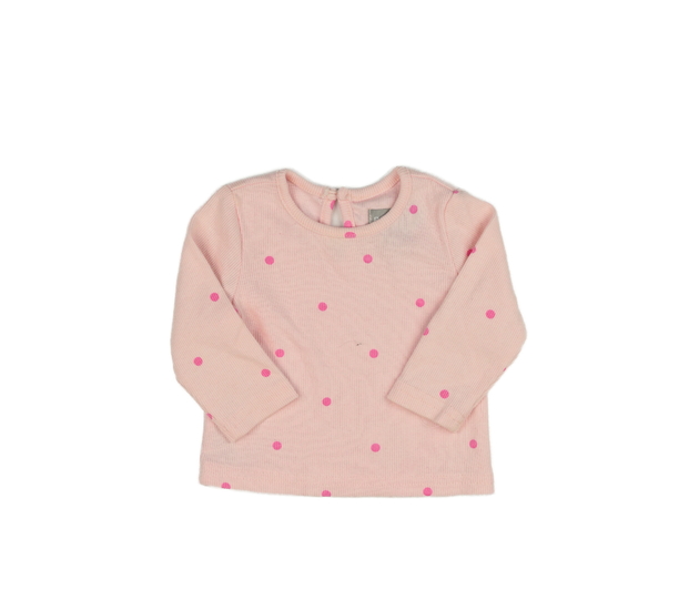 Růžové triko s kolečky Primark