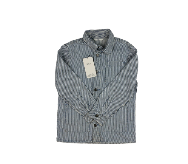 Nová pruhovaná riflová košile M&S