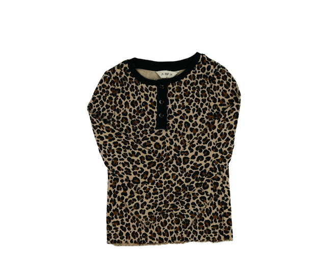 Hnědé vzorované triko F&F