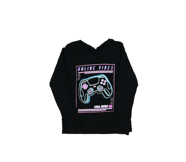 Černé triko s herním motivem George