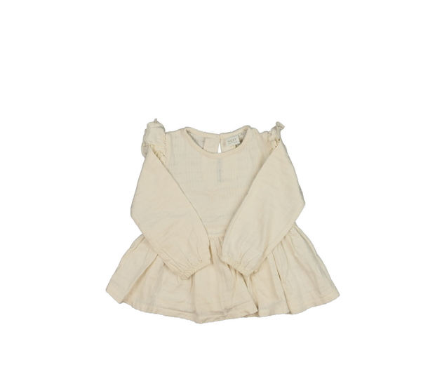 Krémová halenka s volánky Next