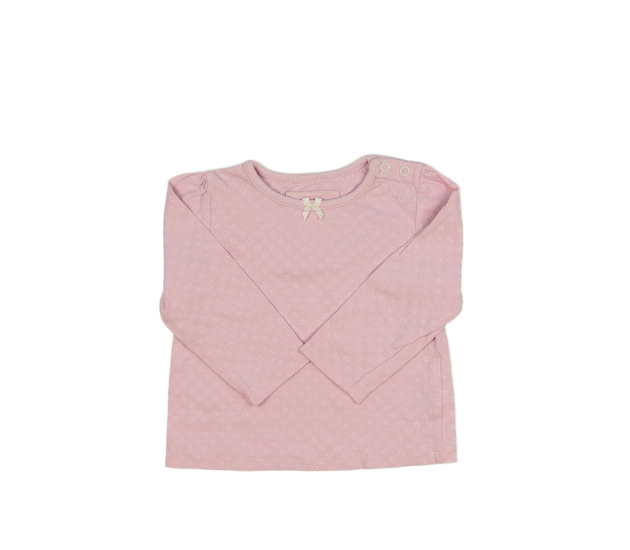 Růžové triko se srdíčky Tu 