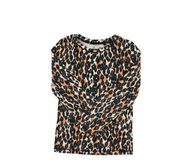 Hnědé vzorované triko Next