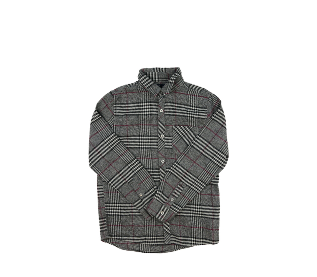 Šedá pruhovaná košile Next