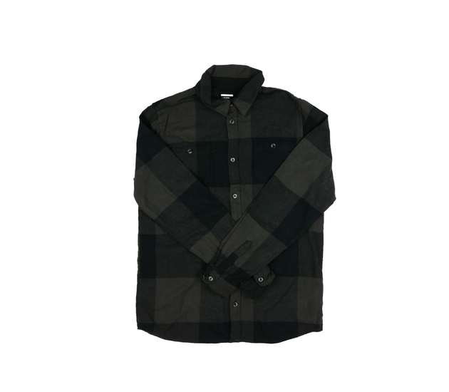 Šedo-černá kostkovaná košile F&F