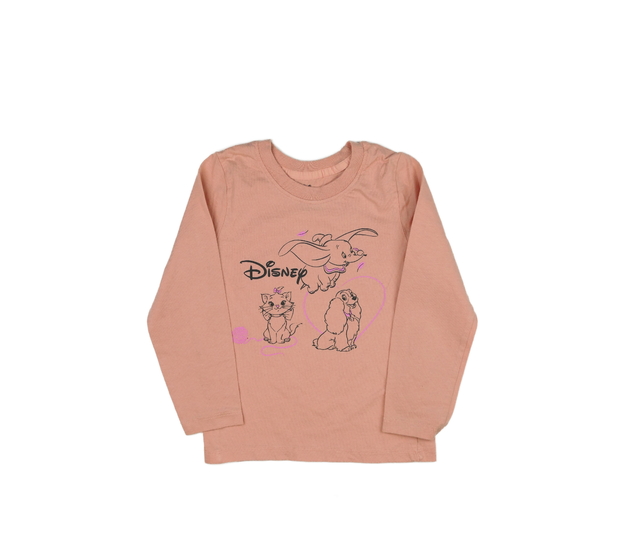 Světle růžové triko Disney Primark 