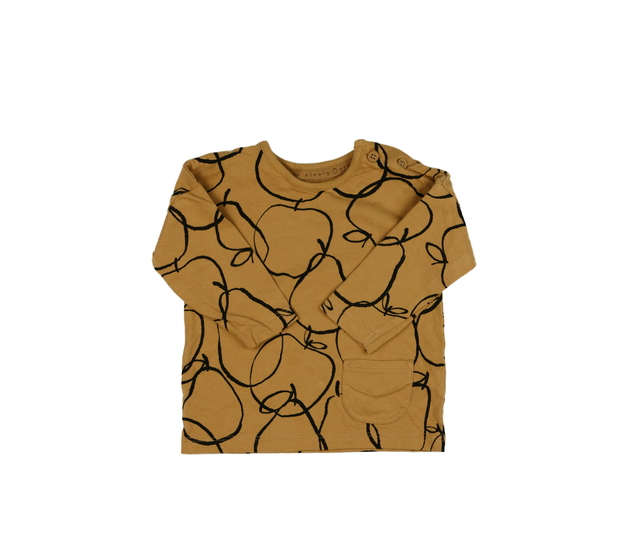 Hnědé triko s ovocem George