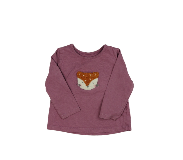 Fialové triko s čumáčkem George