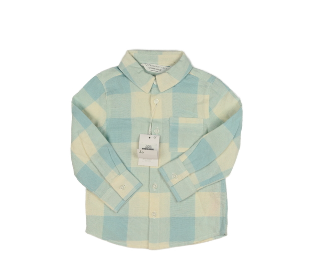 Nová modro-krémová košile Primark 