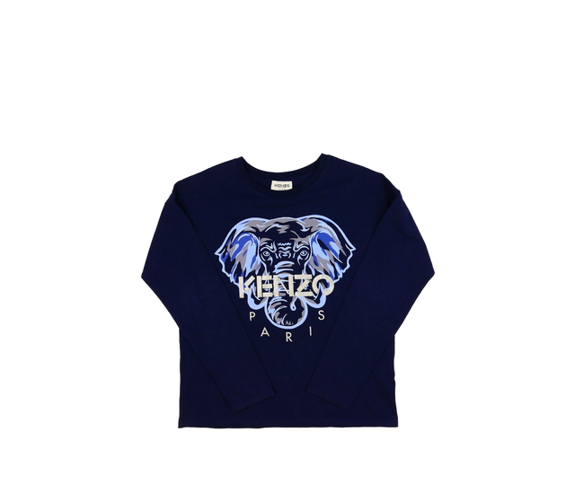 Tmavě modré triko s obrázkem