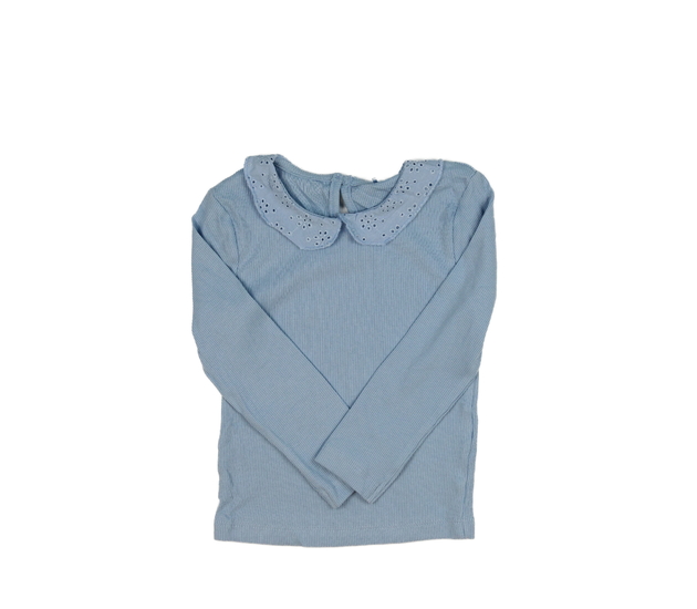 Modré triko s límečkem George