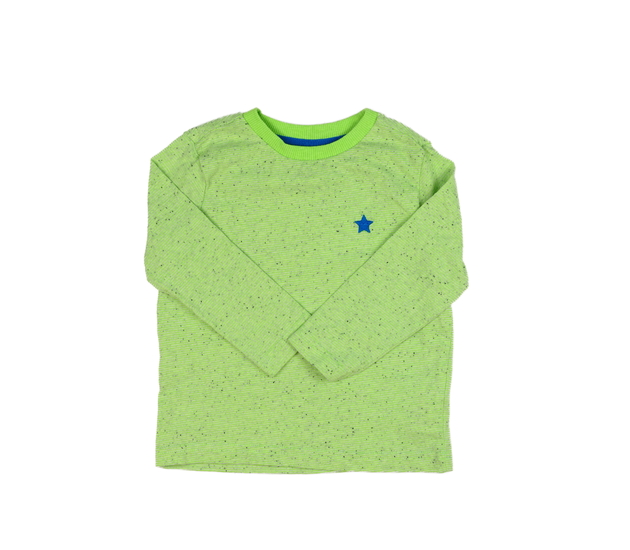 Zelené melírované triko F&F