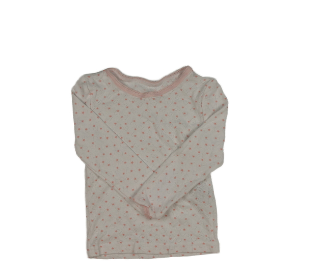 Bílo-růžové madeirové triko Primark 