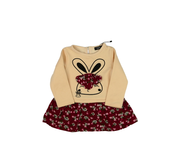 Žluto-červené teplé triko 