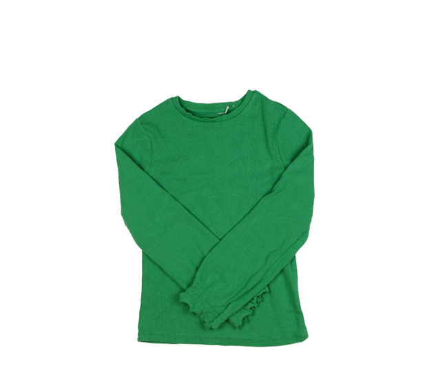 Zelené žebrované triko George