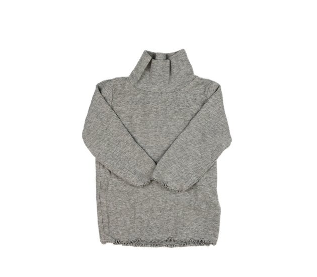 Šedý melírovaný rolák Next