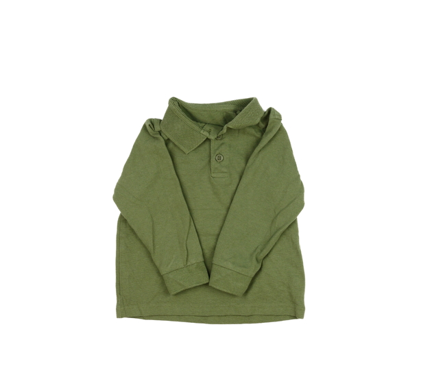 Zelené triko s límečkem George