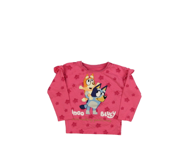 Růžové triko Bluey Nutmeg