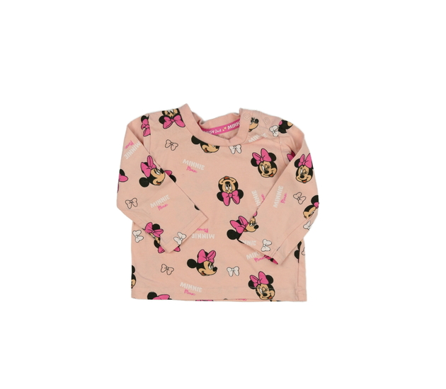 Růžové triko Minnie Disney Primark 