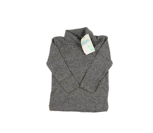 Nové šedé triko s rolákem Primark 