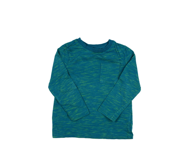 Zeleno-modré melírované triko F&F